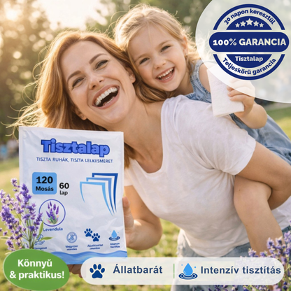 Tisztalap™ - Mosólap az érzékeny bőrűeknek